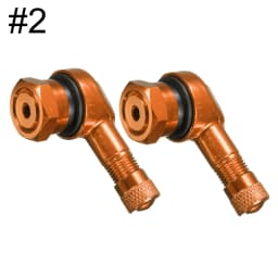 2Pcs/Set Motorcycle Valve Stems Rim 90 Degree Angle Aluminum Alloy Valve Wheel Tire Tubeless Valve Caps For Rim Wheel Parts