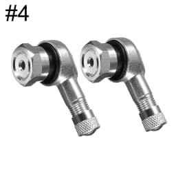 2Pcs/Set Motorcycle Valve Stems Rim 90 Degree Angle Aluminum Alloy Valve Wheel Tire Tubeless Valve Caps For Rim Wheel Parts
