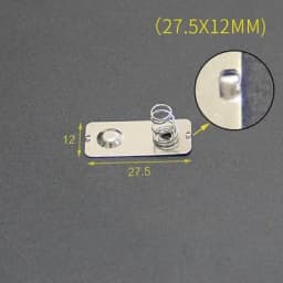 YYT 20PCS Spring sheet AA 12*12/26.5/27.5/28MM contact sheet battery box positive and negative sheets 0.3MM iron+nickel plating
