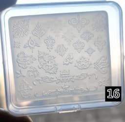 1pc Sweater Knitting Lace 3D Acrylic Mold Nail Art Decoration Nails DIY Design Silicone Nail Art Template Nail Mold