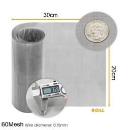 4-500 Mesh Woven Wire High Quality Stainless Steel Screening Filter Sheet Stainless Steel Micron Filter Multiple Sizes Available