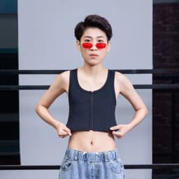 Breast Binder Transboy Vest Women Lesbian Flattern Chest Binders Breathable Les Corset Shirt Transmen Bustier Tops Shapewear