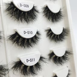 RED SIREN Mink Lashes 3D Mink Eyelashes 100% Cruelty Free Lashes Handmade Reusable Fluffy Natural Eyelashes False Lashes Makeup