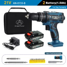 New Style 21V 16.8V 12V Electric Cordless Screwdriver 3 Functions Wireless Impact Drill Mini Lithium Battery Charging Hand Drill