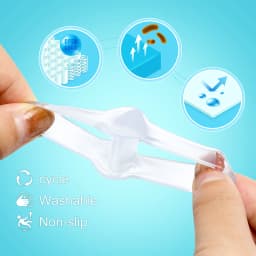 2pcs Transparent Toe Seprateor Hammer Toe Straightener Prevent Toe Overlapping Bunion Thumb Separator Orthotics Foot Care Tool