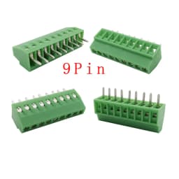 5/10pcs KF128 2.54mm 0.1" Pitch Mini PCB Screw Terminal Block Connector for Wires 2P 3P 4P 5P 6P 7P 8P 9P 10P 12P 16P Terminal
