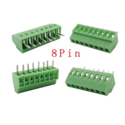 5/10pcs KF128 2.54mm 0.1" Pitch Mini PCB Screw Terminal Block Connector for Wires 2P 3P 4P 5P 6P 7P 8P 9P 10P 12P 16P Terminal