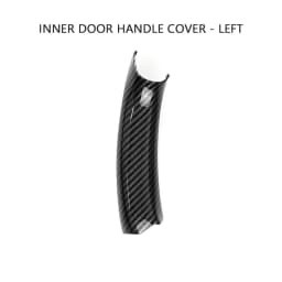 For BMW X3 X4 F25 F26 2010 2011 2012 2013 2014 2015 2016 Car Interior Door Handle Panel Pull Cover LHD/RHD Carbon Texture/Black