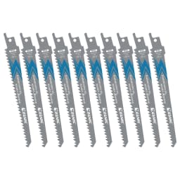 EZARC Wood Pruning Reciprocating Saw Blade 150/ 225/ 300mm Sharp Ground Teeth CRV Long Lifetime Sabre Saw Blades 5TPI