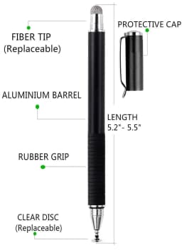 MAGCLE Disc Stylus pen Touch Screen Capacitive pen For Iphone /Ipad/Android Smartphones High-Precision Multi-Function Pen