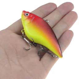 1PCS Hard VIB Fishing Lure 7cm 16g Plastic Artificial Bait Treble Hooks Peche Bass Pike Trolling Pesca Fishing Tackle