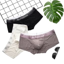Threaded Modal Men's Pants Sexy Comfortable Pants Low Waist Sports Pants
