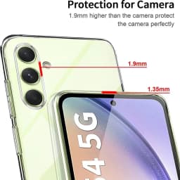 Ultra Thin Silicone Clear Case For Samsung Galaxy A55 A54 A35 A34 A14 A15 A25 A24 A05s A04s A05 A05 Transparent Soft Back Cover
