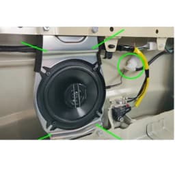Speaker Bracket Kit Rear 5 Inch With Wire Harness For Suzuki Jimny 3 Door JB64 JB74 2019 2020 2021 2022 2023 2024 Accessories