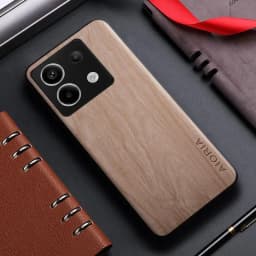 Case for Xiaomi Redmi Note 13 14 Pro Plus 5G funda bamboo wood pattern Leather cover for xiaomi redmi note 13 14 pro plus case