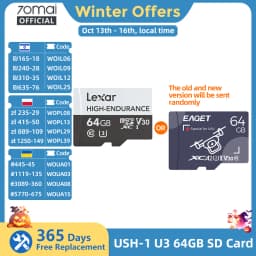 HIGH-ENDURANCE Micro SD 32GB 64GB 128GB TF Card USH-3 for 70mai 4K Dash Cam A810 A800SE A800S A510 A500S M310 S500 EAGET Card