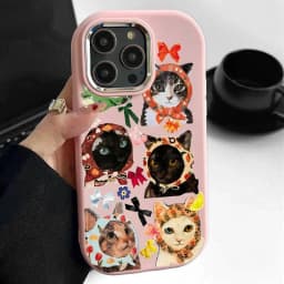 Cute Black Cat Soft Case For Samsung S25 S24 S23 S22 Plus Ultra S23 S24 S20 S21FE A16 A53 A32 A51 A71 A31 A24 Note 20Ultra Cover