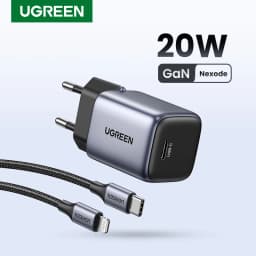 UGREEN 20W 30W GaN Charger PD Fast USB Type C Charger USB C PD3.0 QC3.0 Quick Charging For iPhone 14 13 12 11