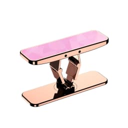 Luxury Mini Phone Holder Metal Folding Phone Stand Invisible 360° Rotate Mobile Phone Kickstand Holder Desk Phones Bracket Mount