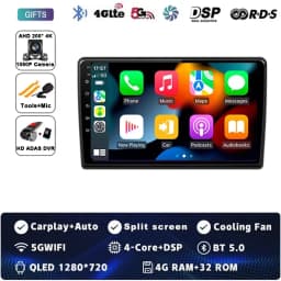 Android 16 Carplay Auto For Iveco Daily 2006-2018 Car Radio Multimedia Video Player 5G Wifi GPS Navigation Head Unit