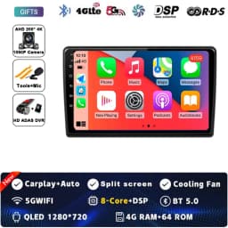 Android 16 Carplay Auto For Iveco Daily 2006-2018 Car Radio Multimedia Video Player 5G Wifi GPS Navigation Head Unit