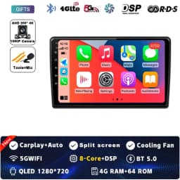 Android 16 Carplay Auto For Iveco Daily 2006-2018 Car Radio Multimedia Video Player 5G Wifi GPS Navigation Head Unit