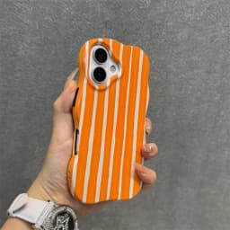 HOCE Fashion Candy Color Stripes Phone Cases For iPhone 17 Air 16 15 14 13 Pro Max 17 Pro Case Shockproof Hard Back Cover