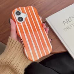 HOCE Fashion Candy Color Stripes Phone Cases For iPhone 17 Air 16 15 14 13 Pro Max 17 Pro Case Shockproof Hard Back Cover