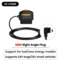 OBD Power Cable for Universal Car Interface Plug and Play with Switch for Dash Cam Camcorder Vehicle DVR Mini Micro Type-C Port