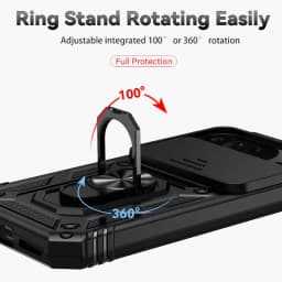 Armor Ring Bracket Push Window Protection Cell Phone Case for pixel 6 6PRO 6A 7 7PRO 7A 8 8PRO 8A 9/9PRO 9PRO XL Cover