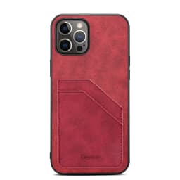Denior For IPhone15 14 13 12 11 Mini Pro Max Shockproof Card Slot Phone Case For IPhone 7 8 Plus X Xs Xr Xs Max