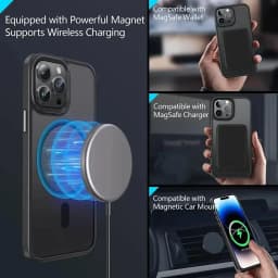 Luxury Matte 16E Magnetic Phone Case For iPhone 14 16 15 Plus 11 12 13 16E 14 15 Pro Max Magsafe Shockproof Protector Hard Cover