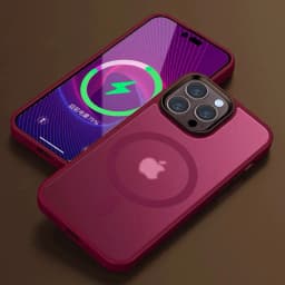 Luxury Matte 16E Magnetic Phone Case For iPhone 14 16 15 Plus 11 12 13 16E 14 15 Pro Max Magsafe Shockproof Protector Hard Cover