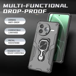 Kickstand Case For Xiaomi Poco F7 Pro F7 Ultra Cover Lens Protection Ring Stand Magnetic Bracket Shell Fundas Coque