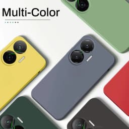 Poco F7 F 7 Pocof7 Case Liquid Silicone Camera Lens Protector Phone Case For Xiaomi Poco F7 Poco F 7 Pocof7 Soft TPU Back Cover
