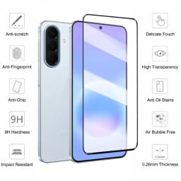 3PCS Full Cover Screen Protectors For Samsung Galaxy A57 A37 5G A56 A17 A36 A55 A16 A15 A54 A35A14 A34 A13 A53 Tempered Glass