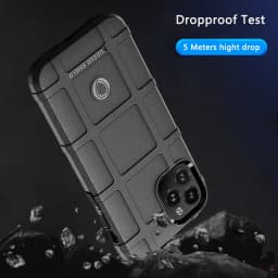 Shockproof Rugged Shield Matte Rubber Case for iPhone 18 15 14 13 12 11 16 17 Pro Max IPhone18 Dropproof Military Armor Cover