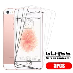 1/2/3/4Pcs For iPhone 5 Glass Apple iPhone 5 5S SE 2016 Tempered Glass 9H Transparent Clear Protective Screen Protector iPhone 5