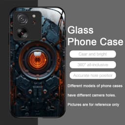 Creative Mechanical Circuit Board Pattern Glass Phone Case for Motorola Moto G85 G84 G75 G55 Edge 50 Fusion 40 Neo 30 Pro Cover