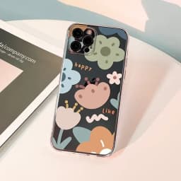 Anime Scenery Flower Pattern Case for Motorola Moto G53 G22 G32 G52 G30 Edge 40 Pro G71 G72 G73 G60S G9 Plus Clear Soft Cover