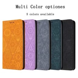 Phone 16 15 14 Plus Vintage Flower Case for iPhone 16 15 14 13 12 11 Pro Xs Max XR 7 8 Case Magnetic Leather Wallet Book Cover