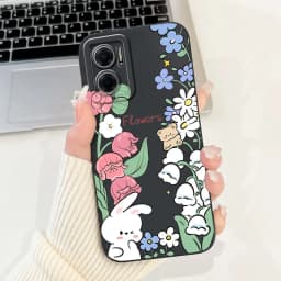 For Xiaomi Redmi 10 5G Elegant Sunflower Tulip Printed Phone Case For Redmi Note 11E Redmi10 5G Soft Silicone Shockproof Cases