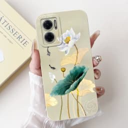 For Xiaomi Redmi 10 5G Elegant Sunflower Tulip Printed Phone Case For Redmi Note 11E Redmi10 5G Soft Silicone Shockproof Cases