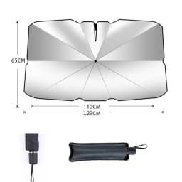 Upgraded Car Sunshade Umbrella Car Front Window Sunshade Cover Car Sunshade Cover Car Windshield Protection Auto Accessories