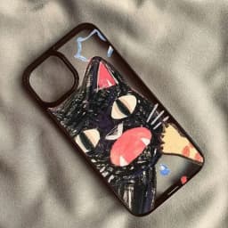 Doodle Angry Cat Phone Case For iPhone 15 16 11 12 13 14 Pro Max 7 8 Plus XS MAX XR SE 2022 Back Cover Clear Fundas