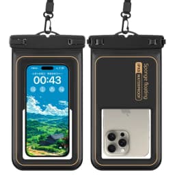 Waterproof Phone Pouch,Universal Waterproof Phone Case Dry Bag with Lanyard For iPhone Samsung Xiaomi Google Up to 7.0 inch