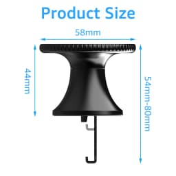 For Magsafe Car Mount Magnetic Car Air Vent Clip Cell Phone Holder 360° Rotation Magnet Car Phone Stand for iPhone Xiaomi Huawei