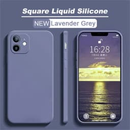 Original Liquid Silicone Case For iPhone 15 14 13 12 11 Pro Max Mini X XR XS 7 8 Plus SE 2020 Shockproof Soft Phone Case Etui