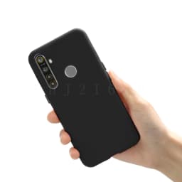 For Realme 5 Pro Case RMX1971 Cute Pure Color Candy Soft Silicone Phone Cases For Oppo Realme 5 5i 5s 5Pro Back Cover Coque Bags