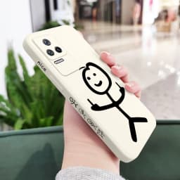 Line Man Phone Case For Xiaomi Poco F8 F7 X7 M6 X6 M5S F5 X5 F4 X4 M4 F3 X3 M3 Pro Ultra 4G 5G GT Liquid Silica Cover